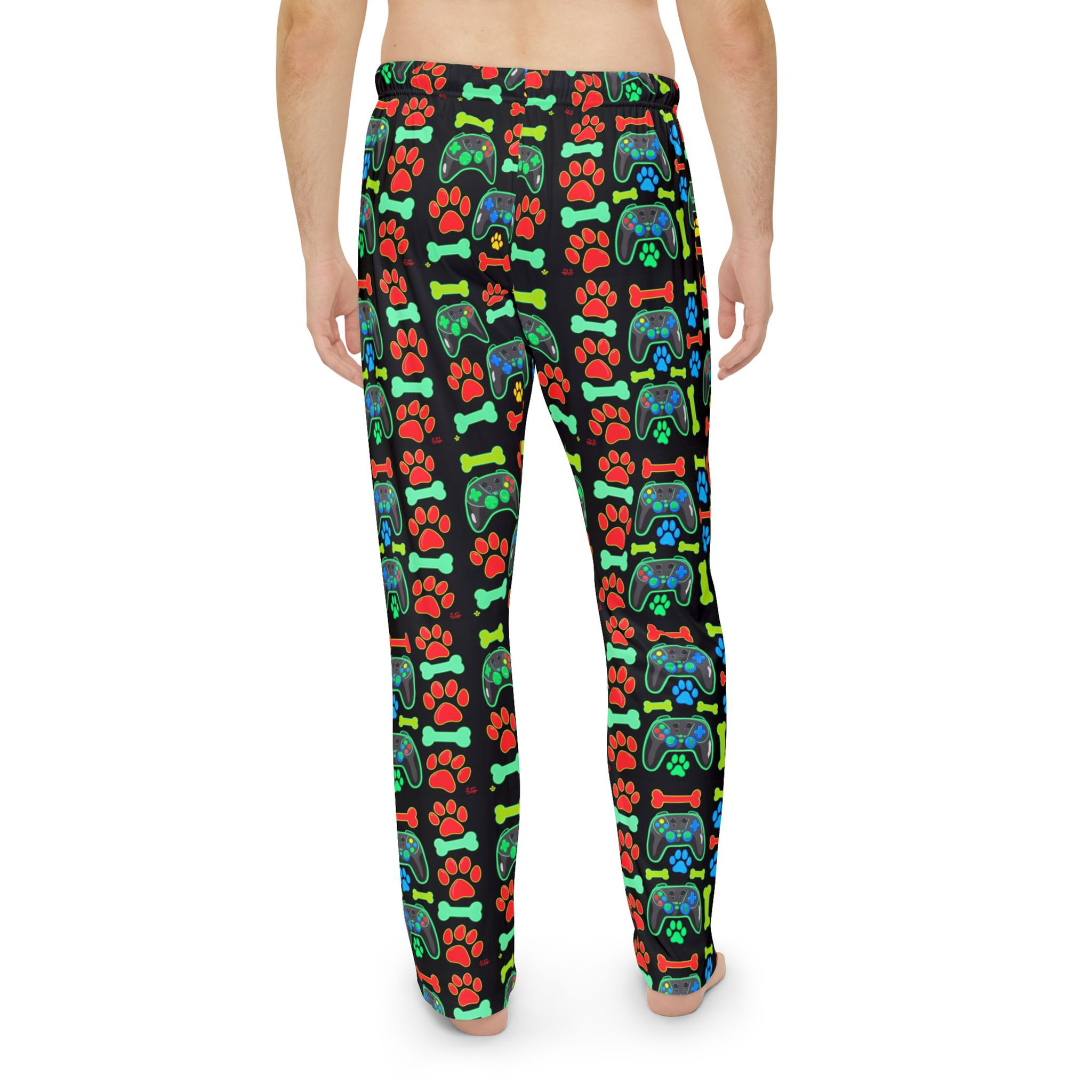 Gaming-Themed Men's Pajama Pants