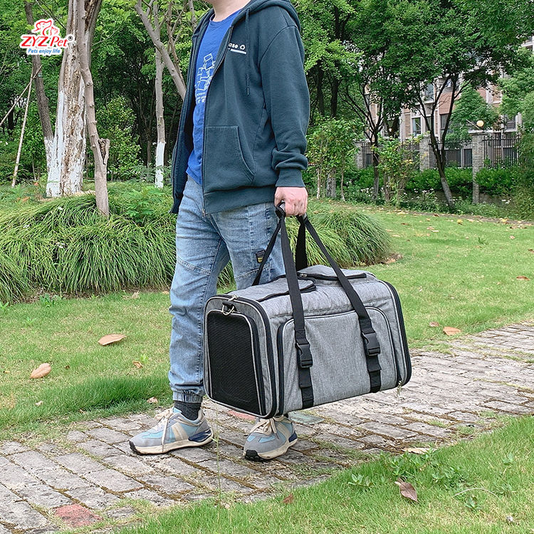 Thumbnail: Airline-Approved Expandable Pet Carrier: Comfort & Convenience for Travel