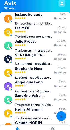 Les avis parlent d’eux-mêmes. Je m’investis pleinement, et les résultats sont là.