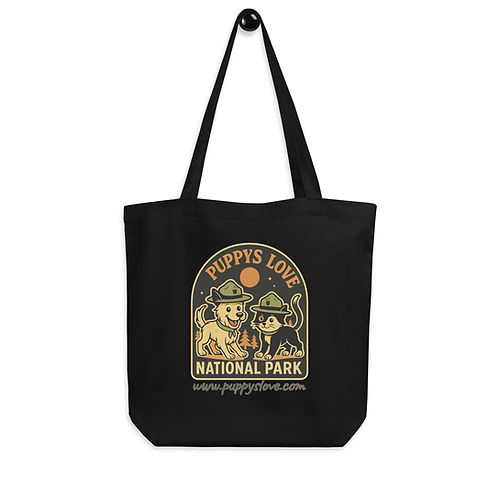 Puppy’s Love National Park Tote Bag
