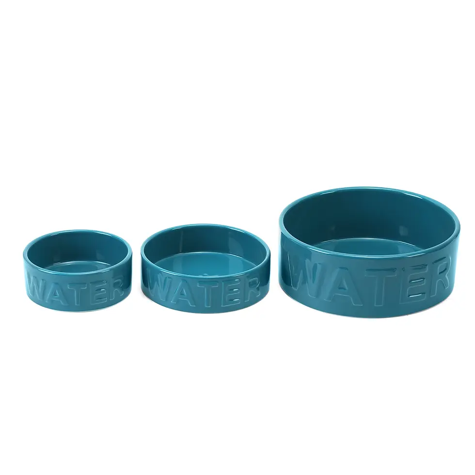 Thumbnail: Classic Food & Water Luxury Pet Bowls (sold separately) - Stylish & Durable