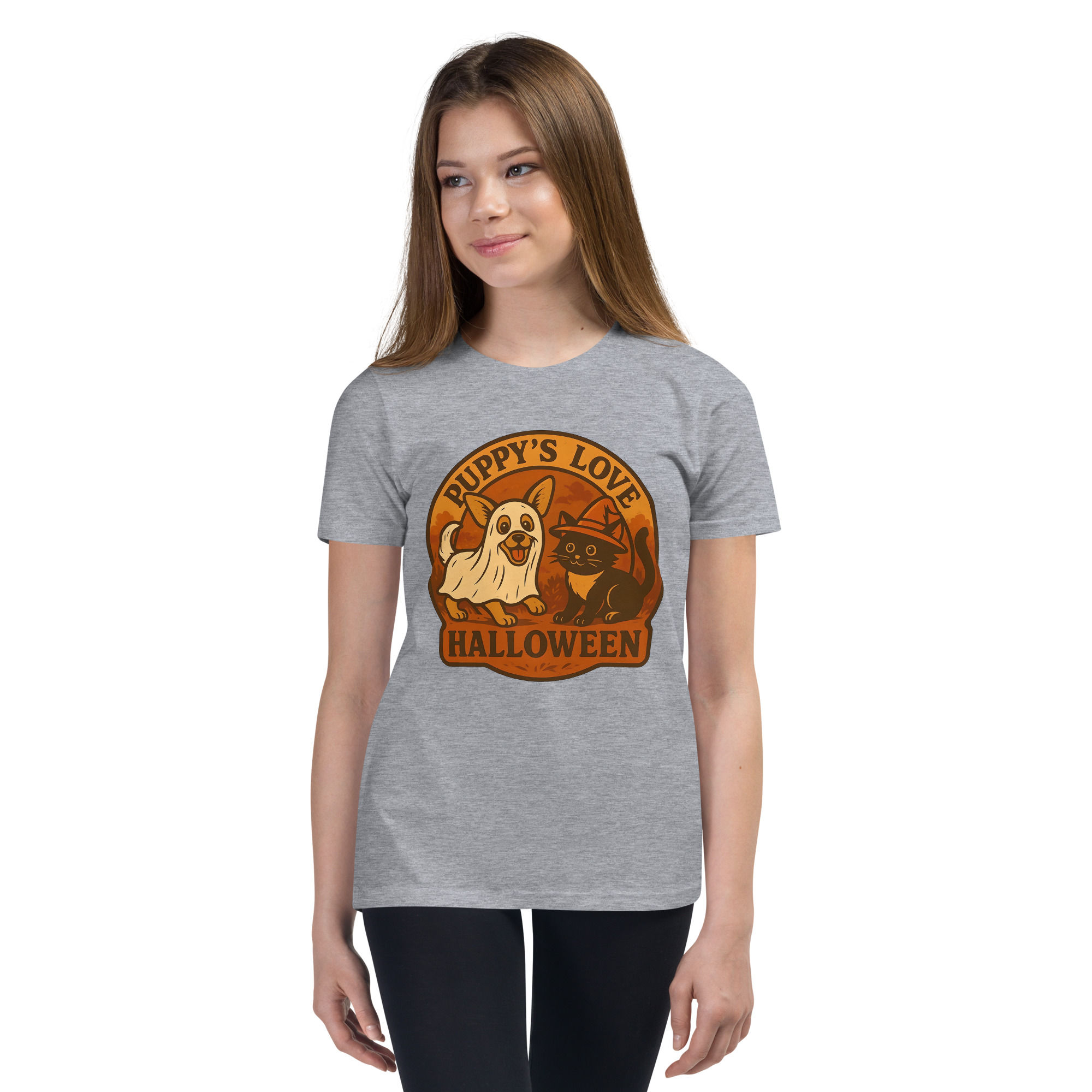 Puppy’s Love Halloween Youth Tee