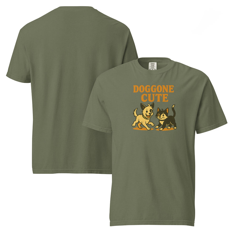 Thumbnail: doggone cute cotton t-shirt