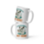 Puppy’s Love “Tested on Animals? Not Here!” Mug