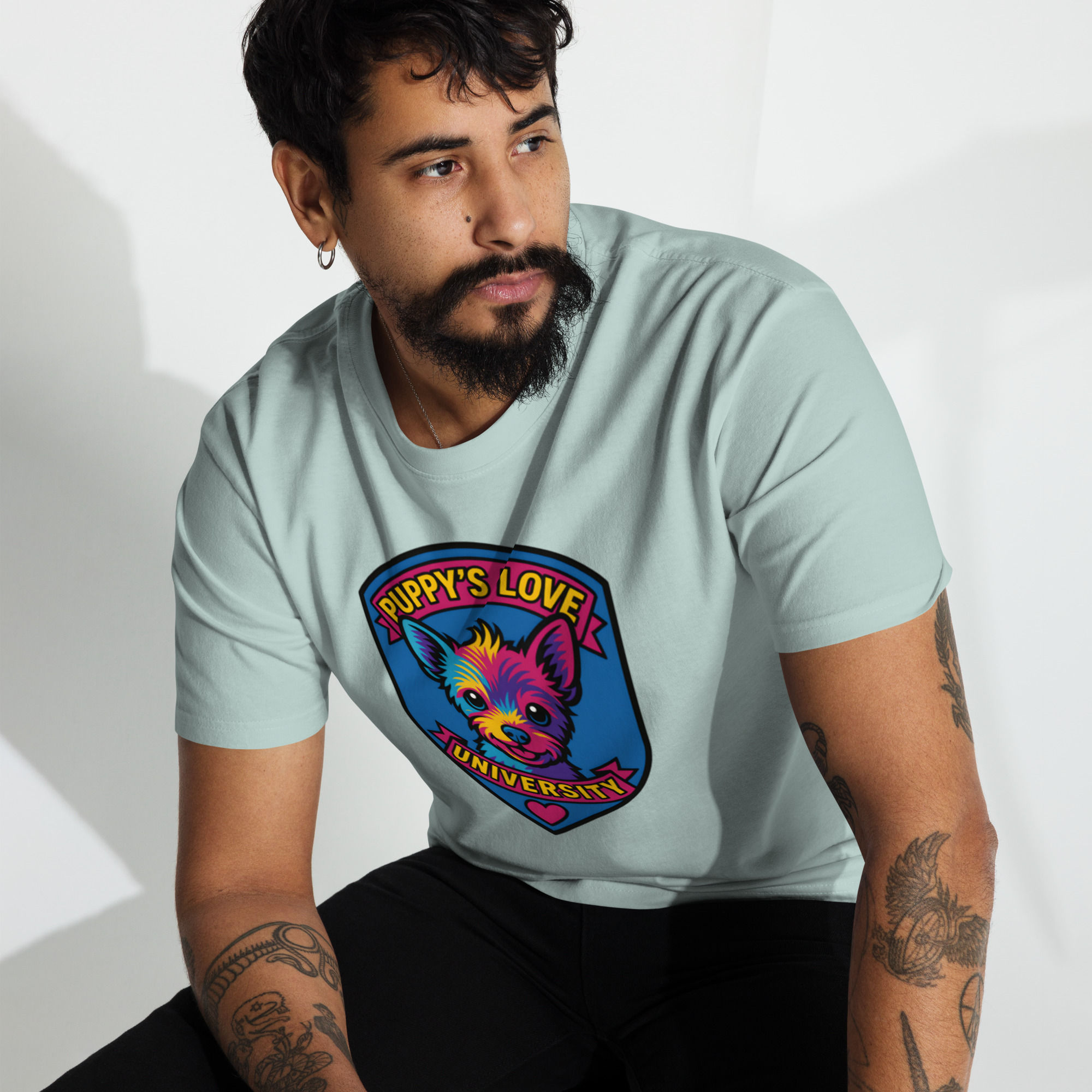 Puppy’s Love University Heavyweight Tee