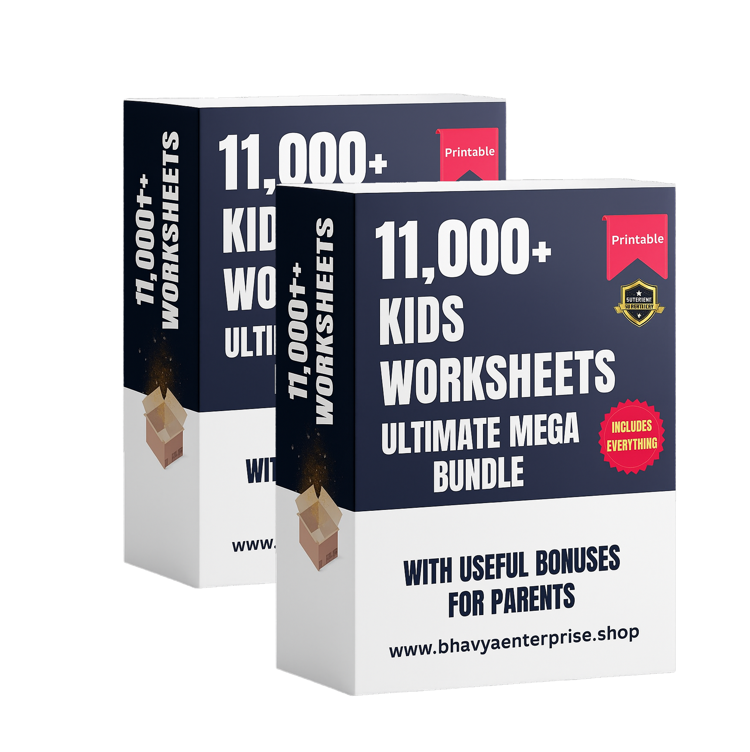 11,000+ Kids Worksheets Bundle