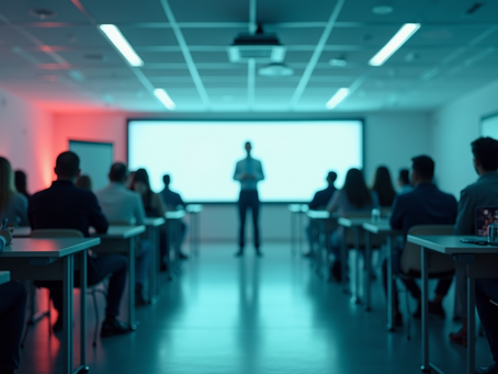 Students attending a laser training course in Arizona