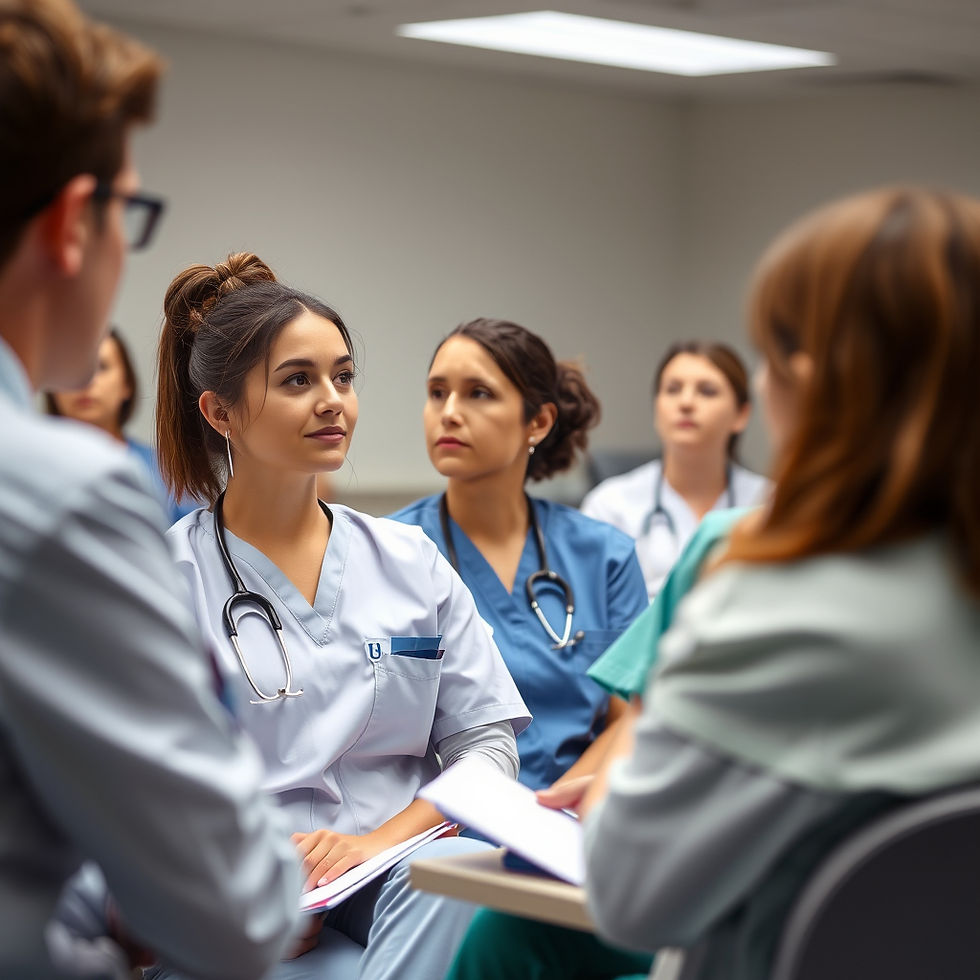 Students in a West Valley laser training class at the Peoria campus of Get Laser Certified in Arizona