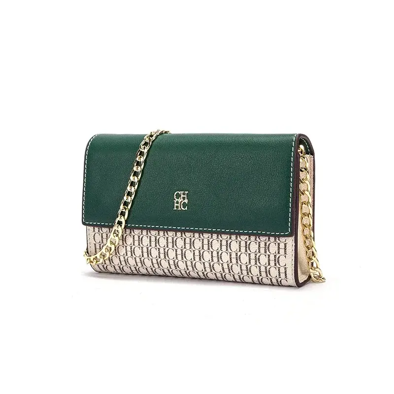 Thumbnail: Harper Quilted Chain Clutch Bag