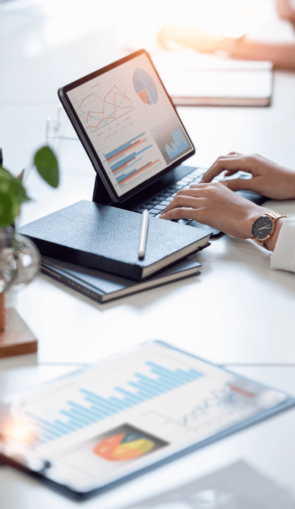 IT technician configuring enterprise network devices for proactive monitoring and maintenance