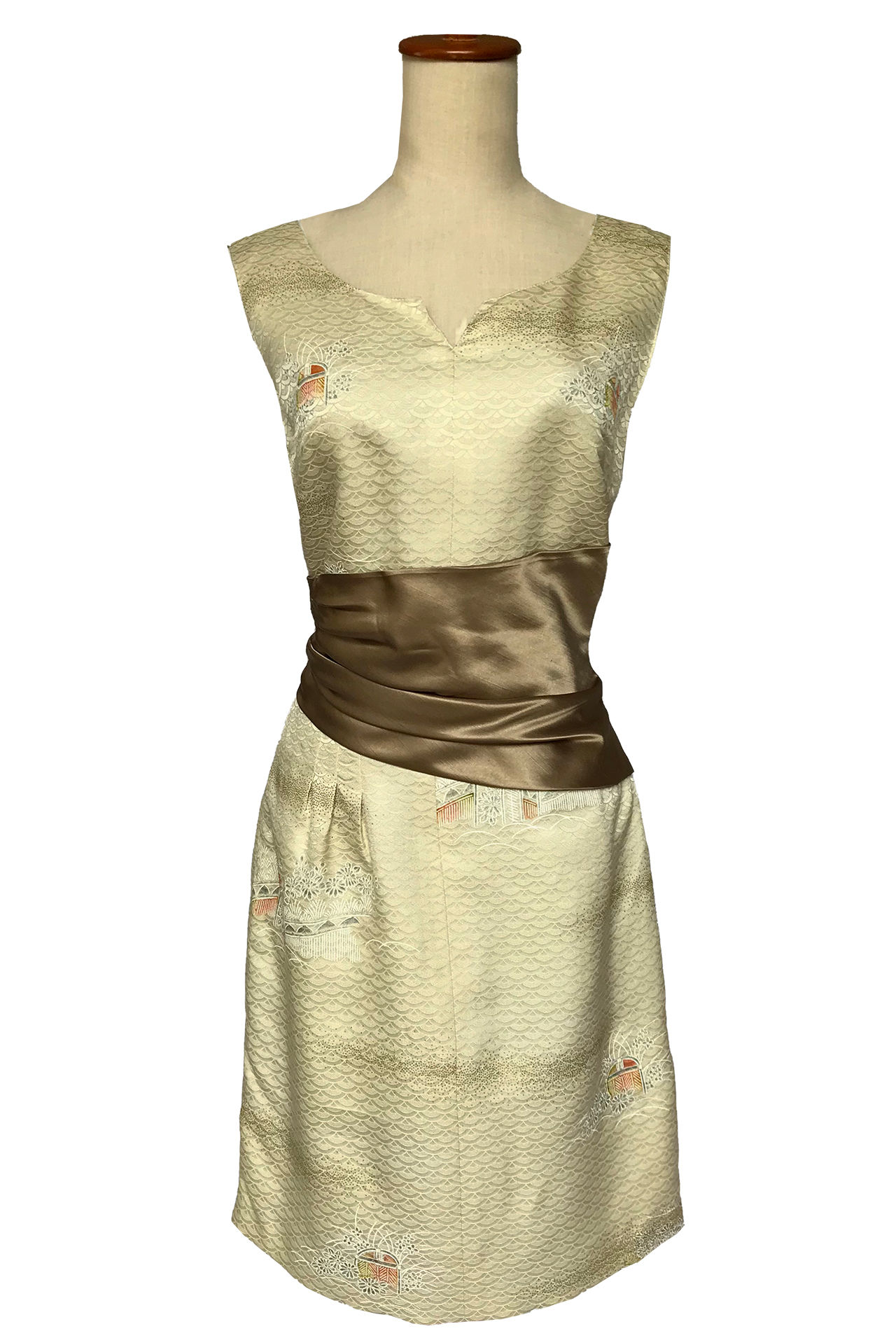 Golden Waves dress