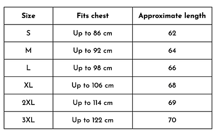 Embassy polo shirt size chart.png