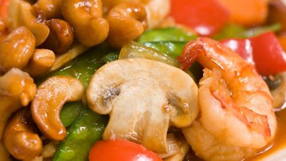 Shrimp with Cashews