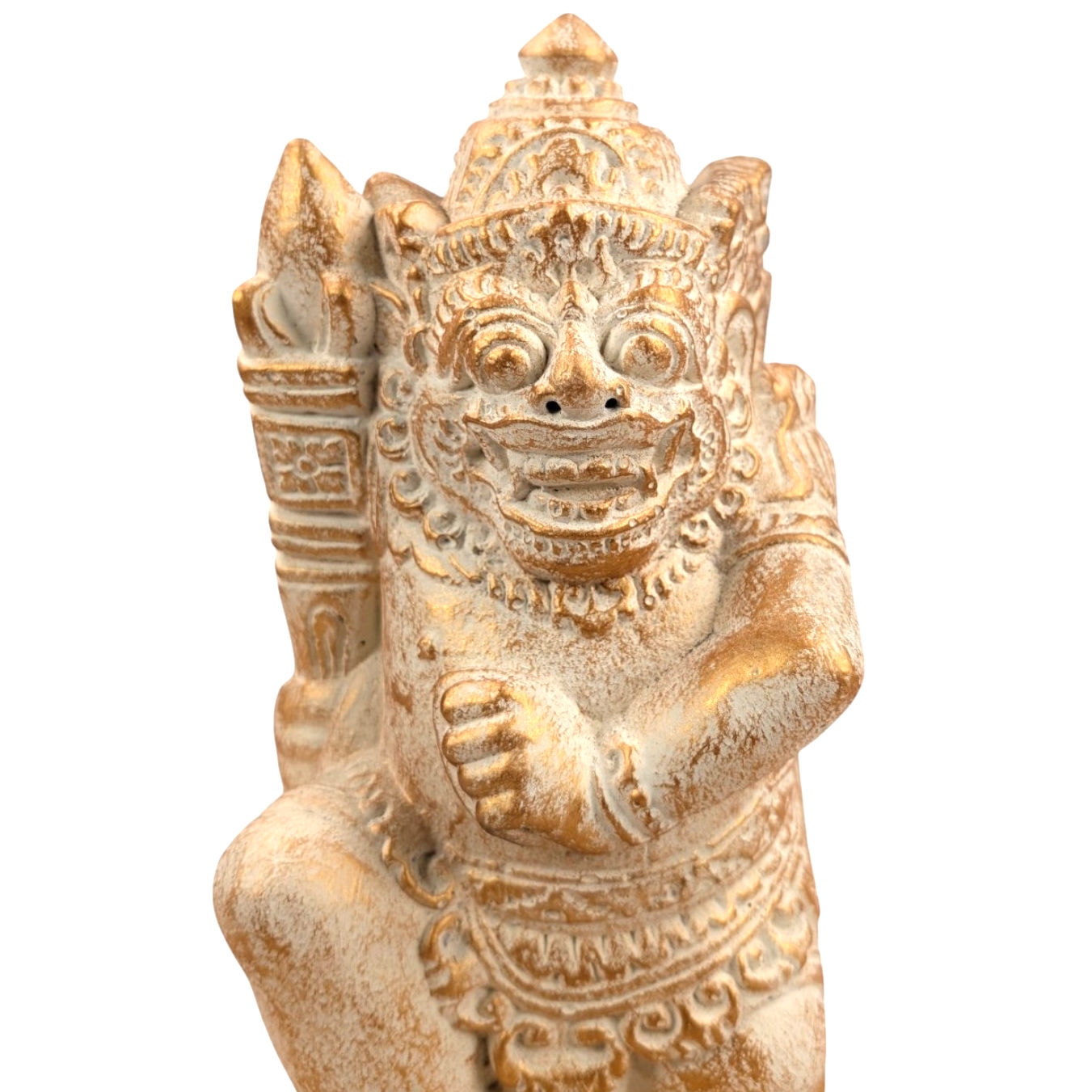 Tabletop Hanuman figure associated with strength and loyalty