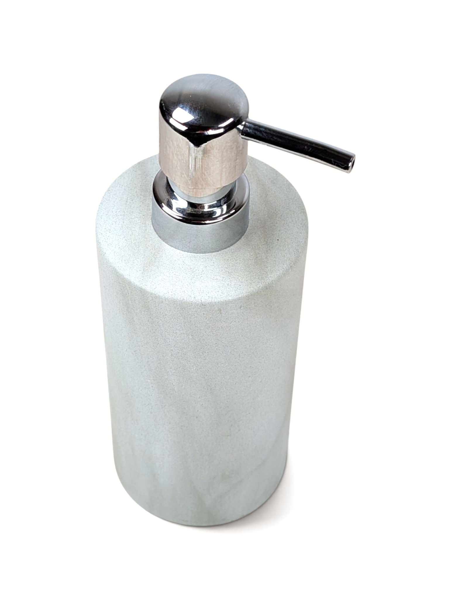 Handmade Zeolite Soap Pump with a smooth matte surface