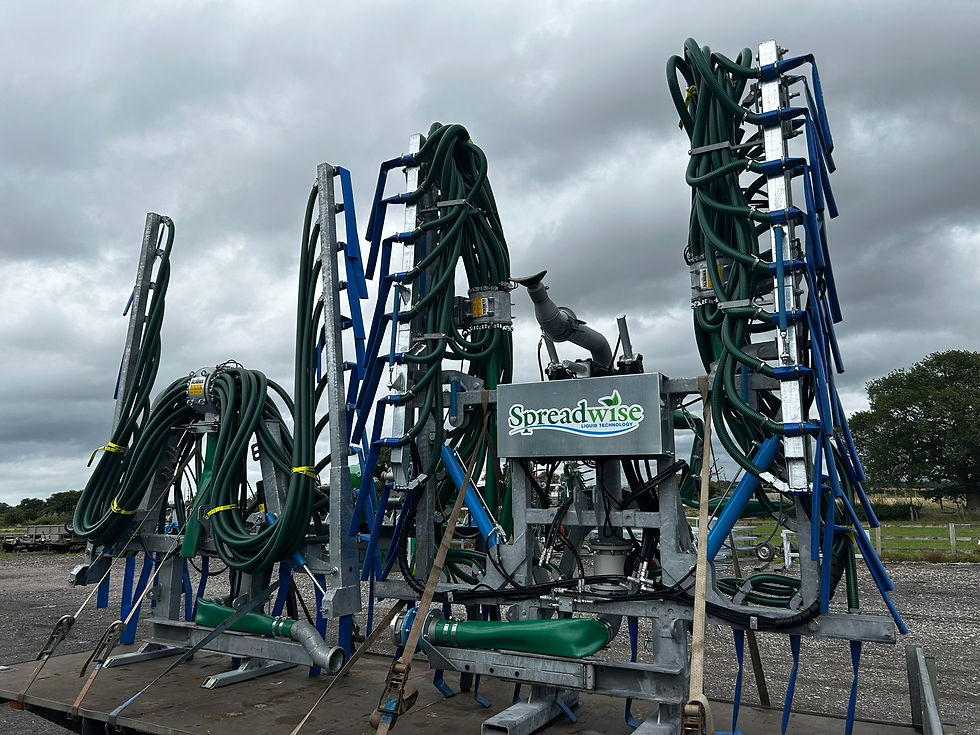 a selection of dribble bars being displayed in the workshop yard.