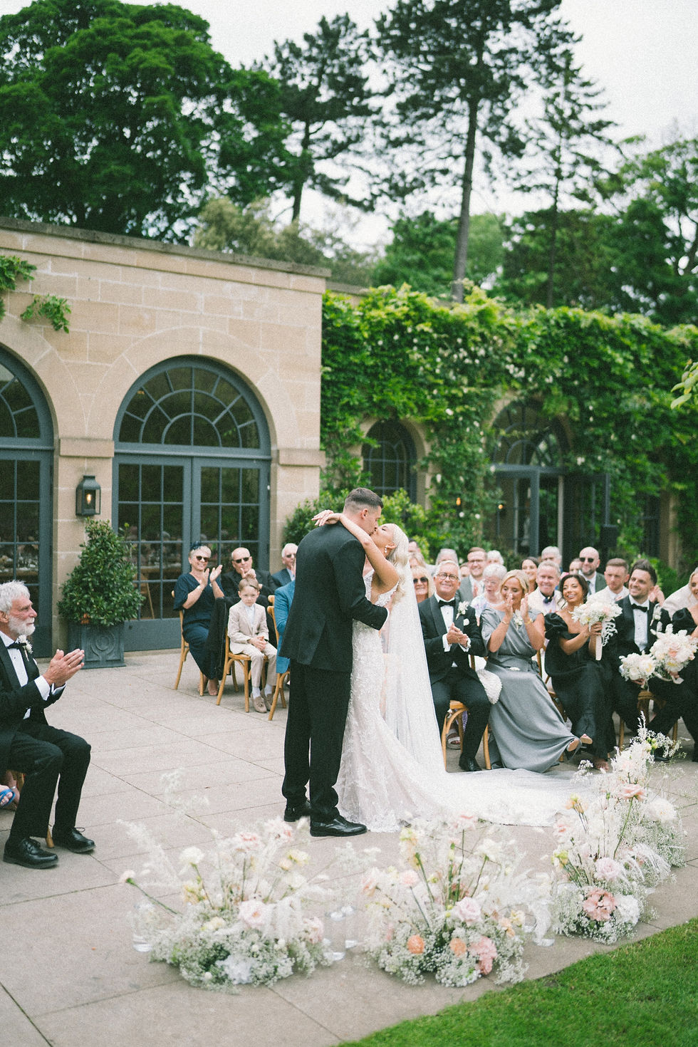 Garden party wedding
