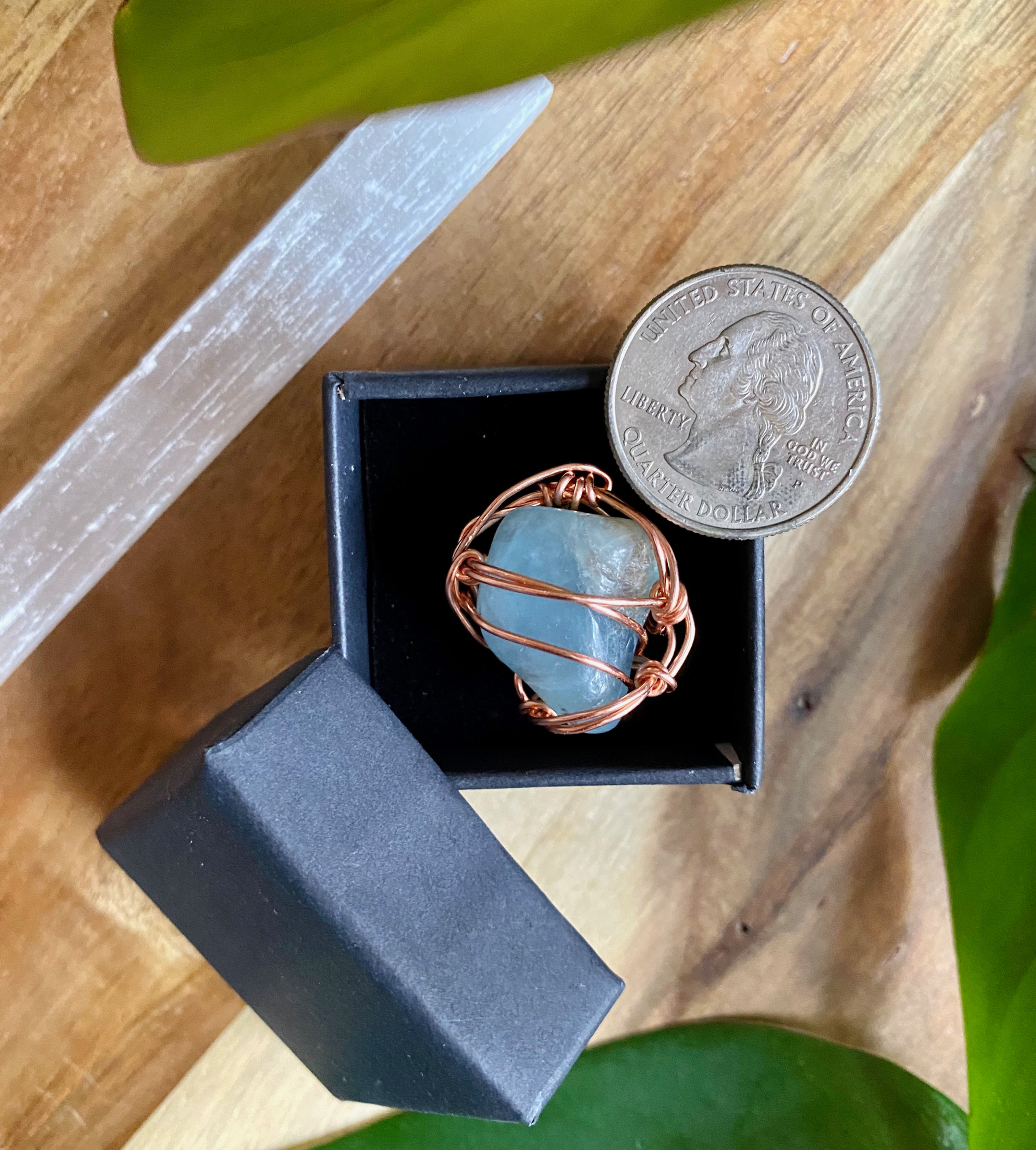 Aquamarine Ring