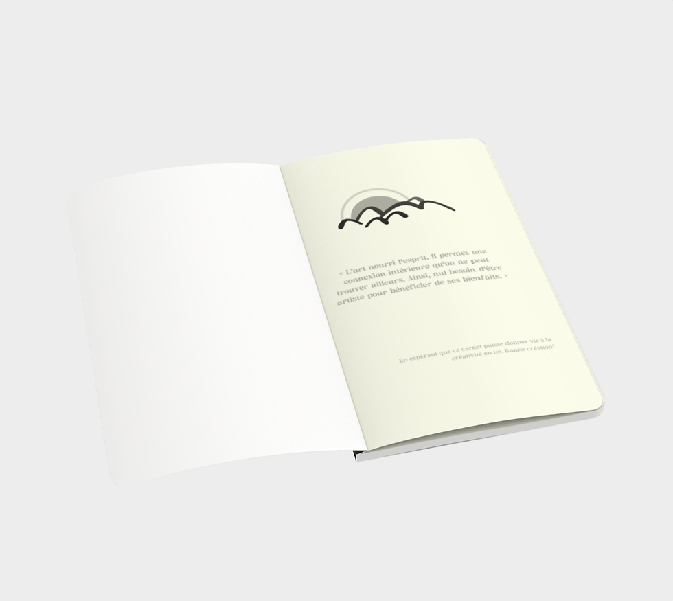 Miniature : Carnet d'écriture - sans reliure