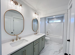 Modern custom home built with precision.