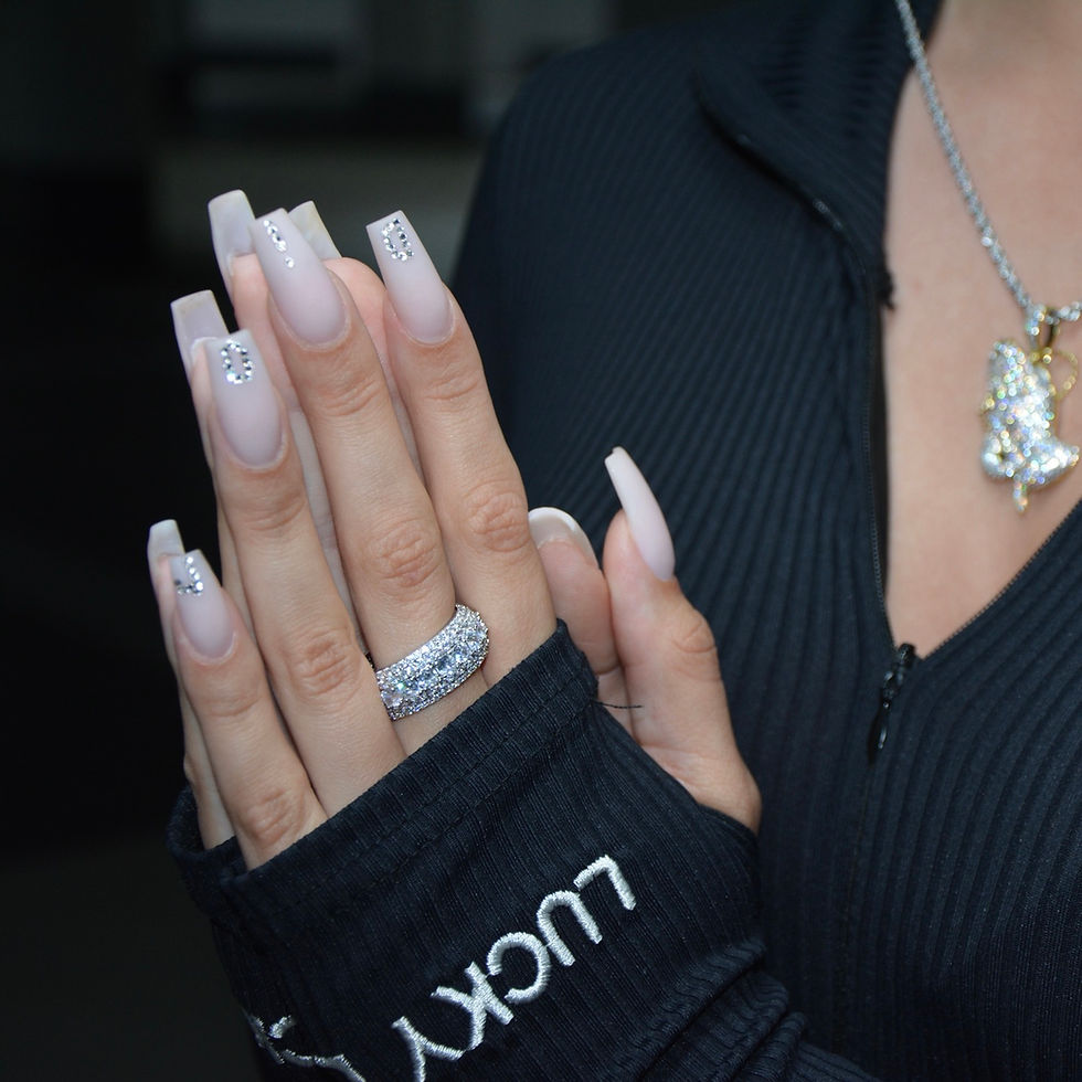 Miniaturbild: DRIP RING - WHITE GOLD