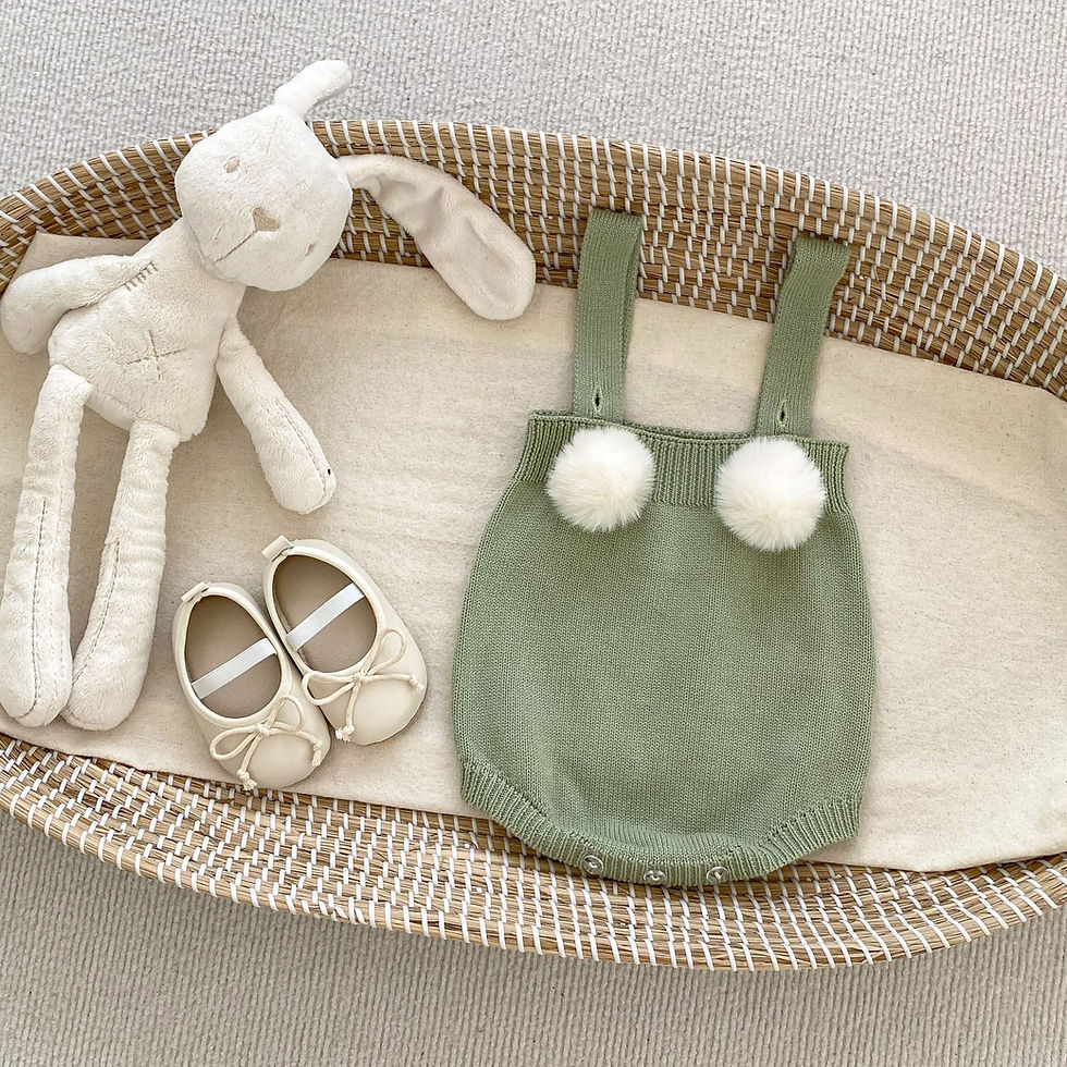 Thumbnail: Baby Girl New Autumn Plush Ball Camisole Knitted V