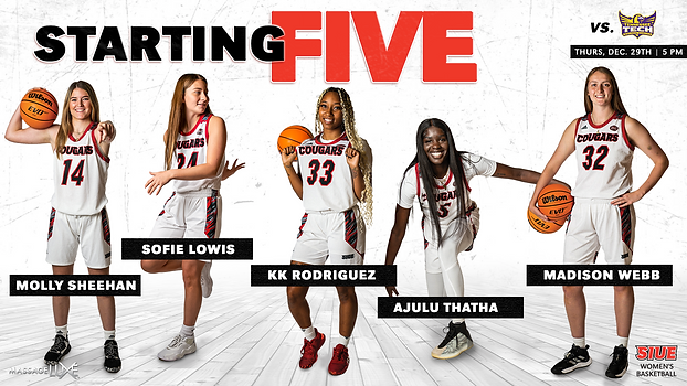 WBB Starting 5 Graphic