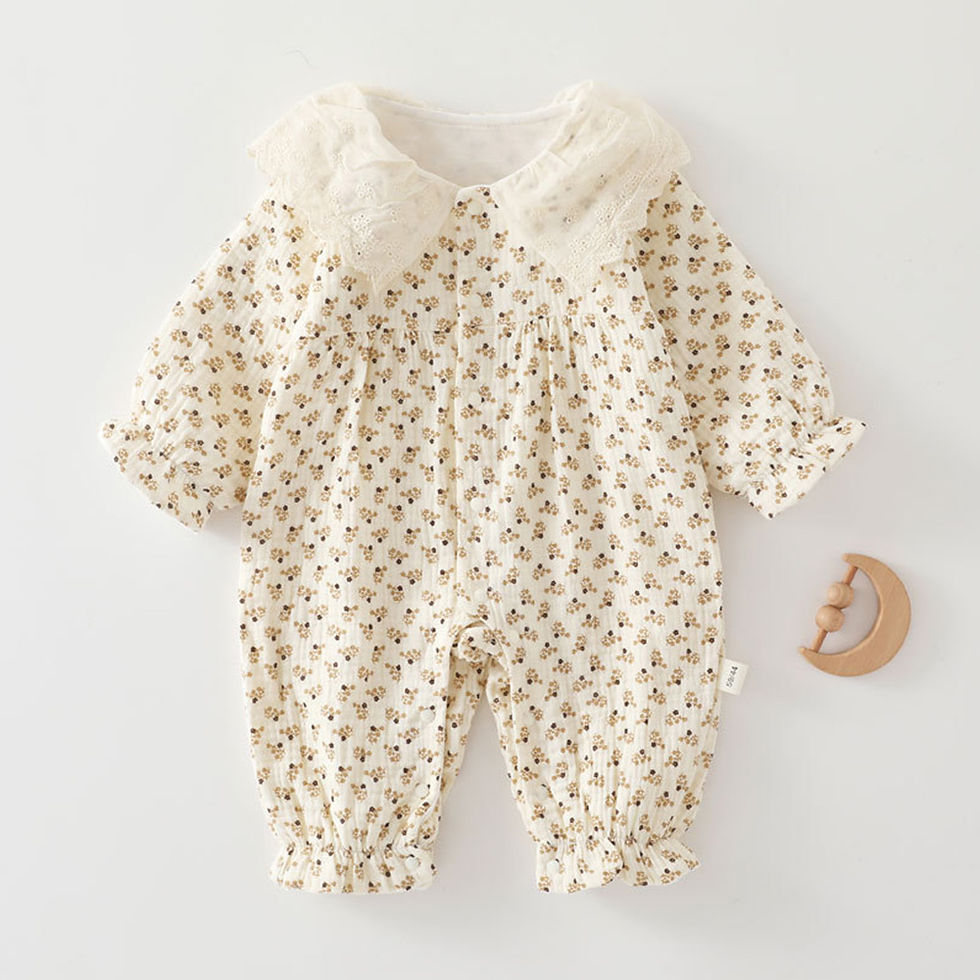 Thumbnail: The Vintage Floral Cotton Muslin All-in-One