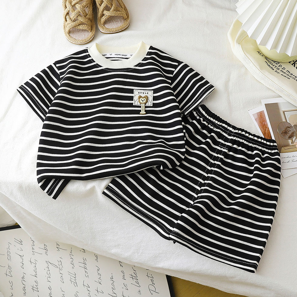 Thumbnail: Theo Stripe Summer Set