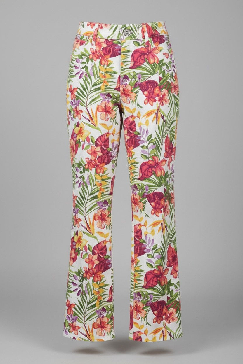 Thumbnail: Tommy Bahama Floral Print Women's Pantsts