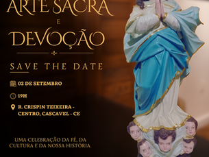 Memorial Edson Queiroz recebe exposição “Arte Sacra e Devoção” em celebração à fé e à história de Cascavel