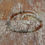 Thumbnail: Short necklace featuring moonstone beads - white to peach with silver plated spacer beads