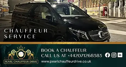 Professional chauffeur driving luxury vehicle in Ireland – Pearl Chauffeur Drive premium car service