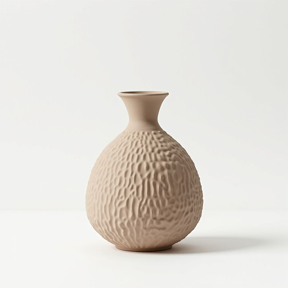 Textured Statement Vase