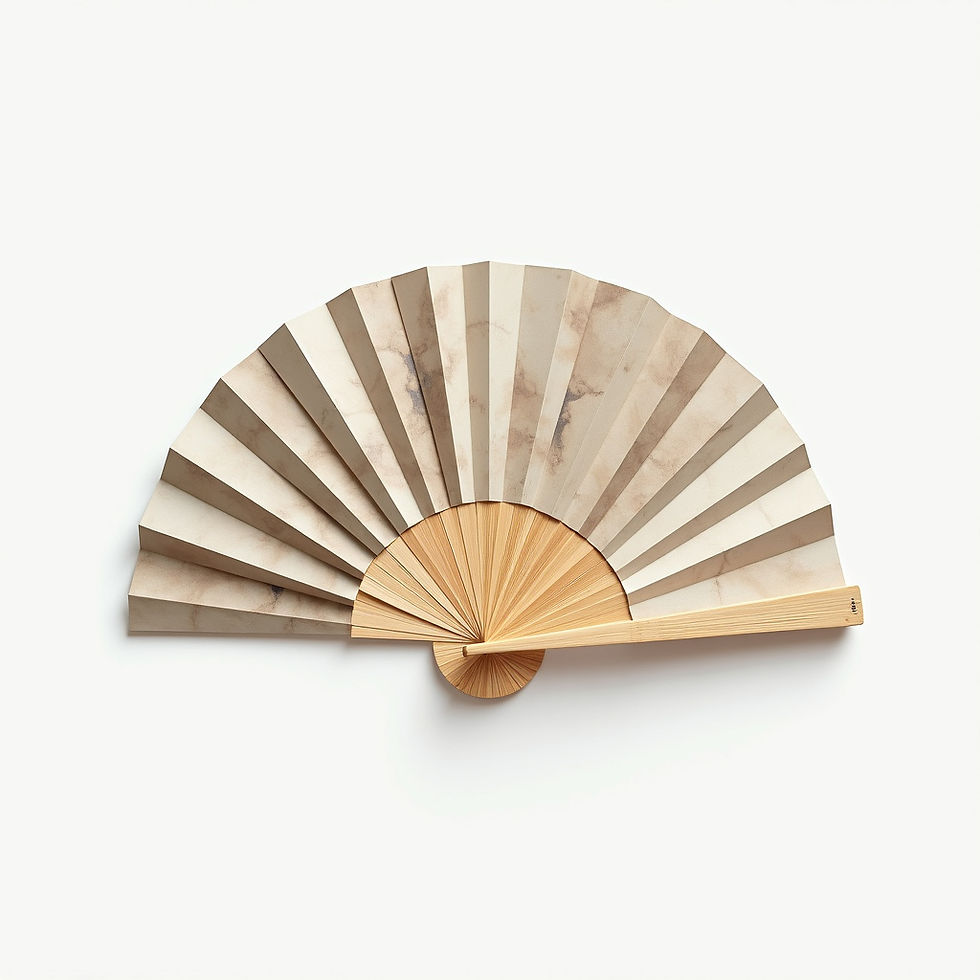 Geometric Art Fan