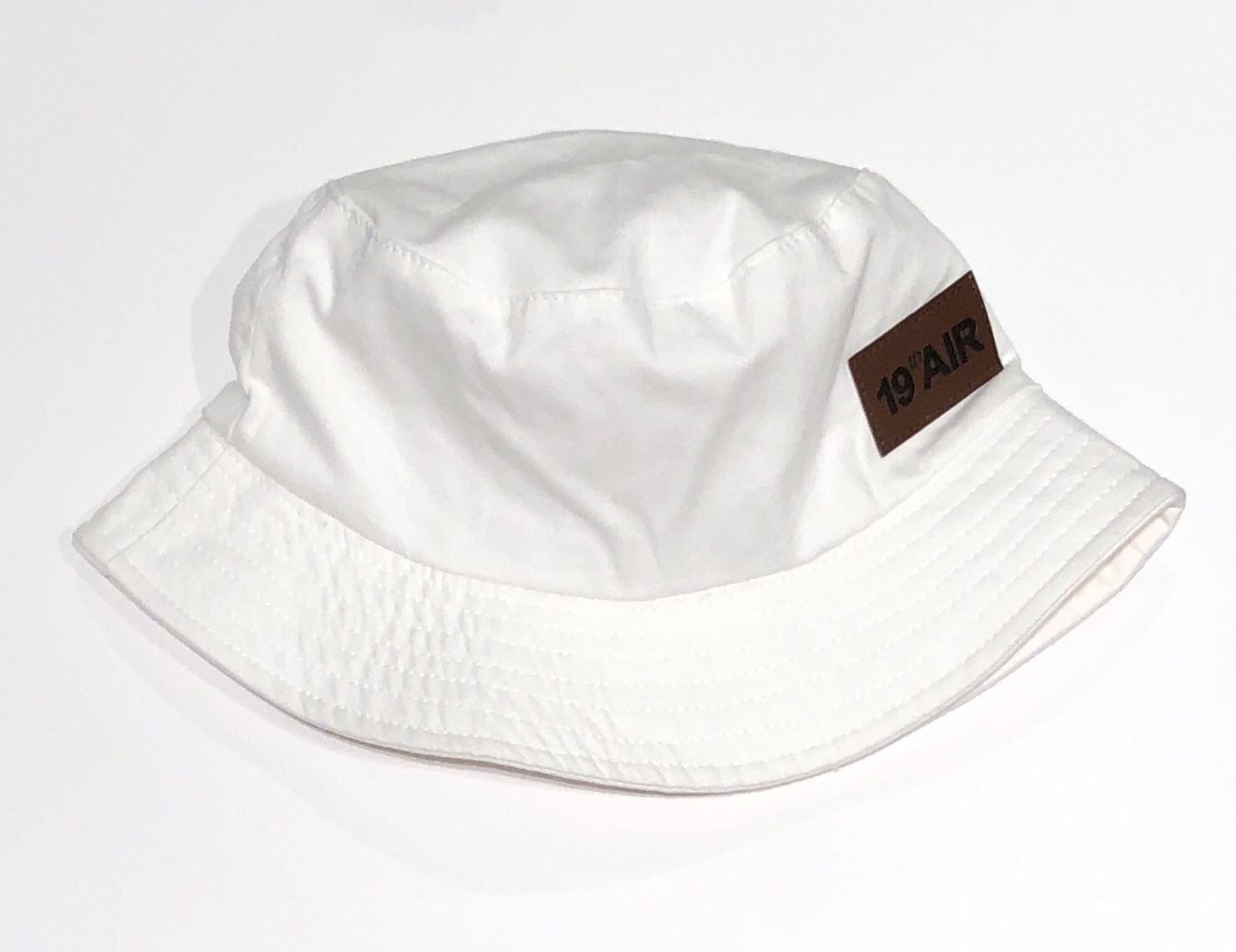 Classic White Bucket Hat