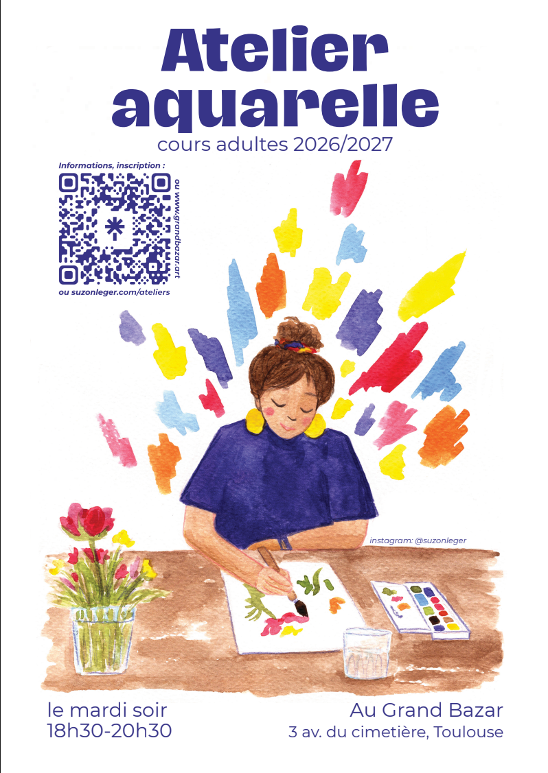 cours de dessin aquarelle