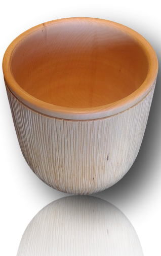 Huon Pine Textured Vase