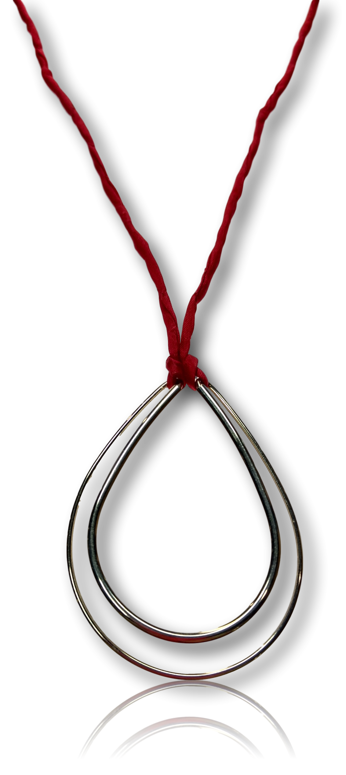 Silver Bold Scallop - Red