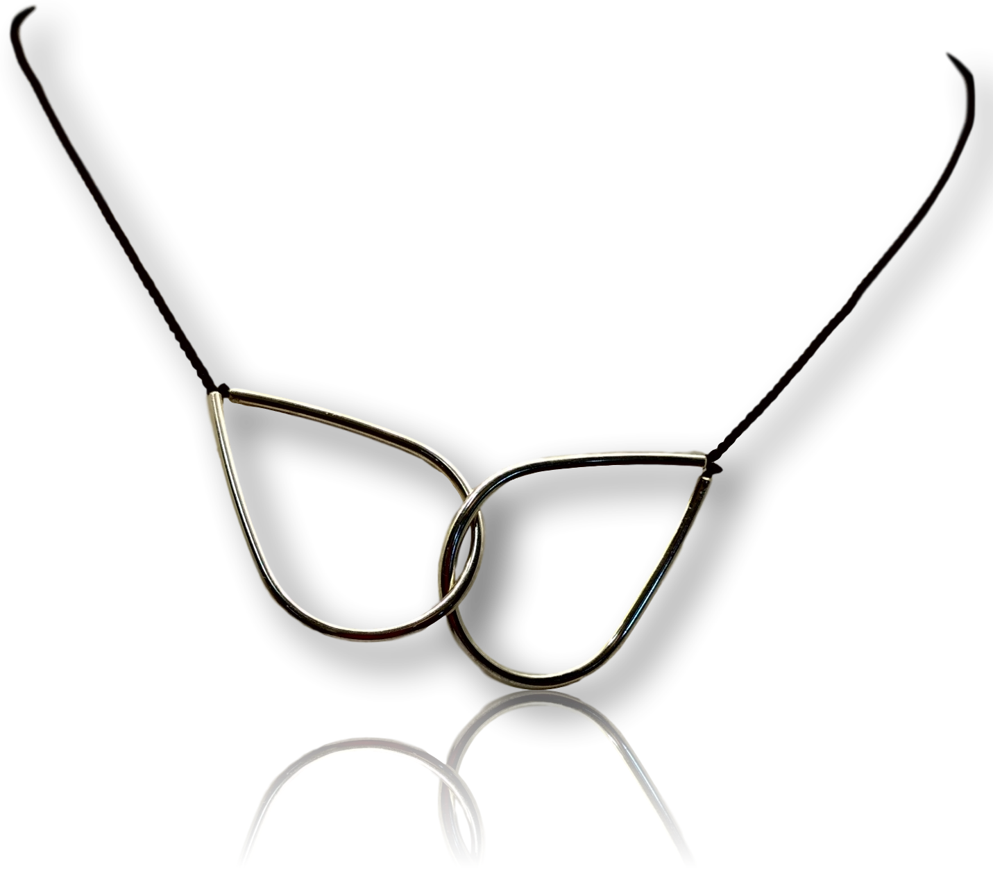Drop Drop Silk & Silver - Black