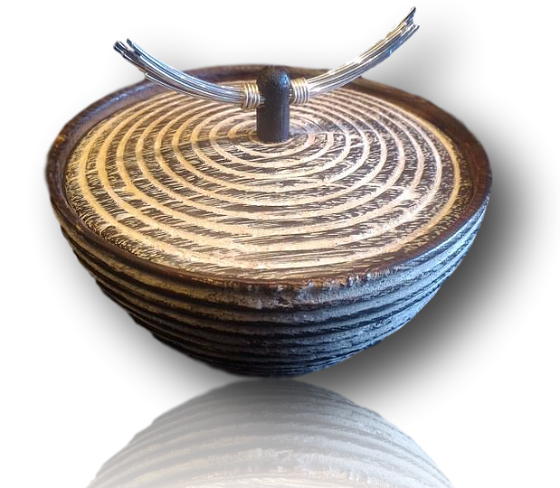 Burnt Timber Wishing Pot