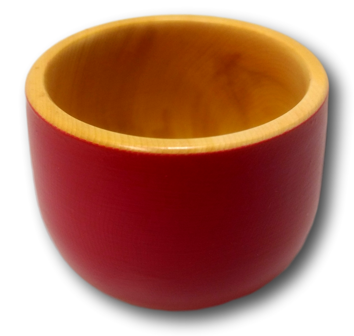Sm Red Painted Pot Huon