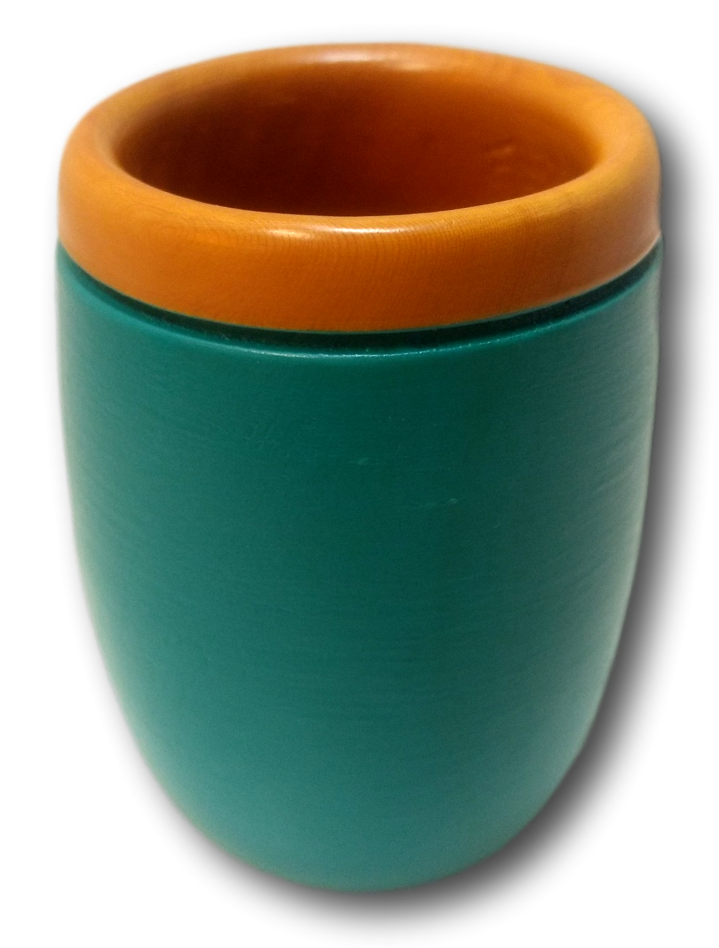 Aqua Painted Huon Pine Vessel