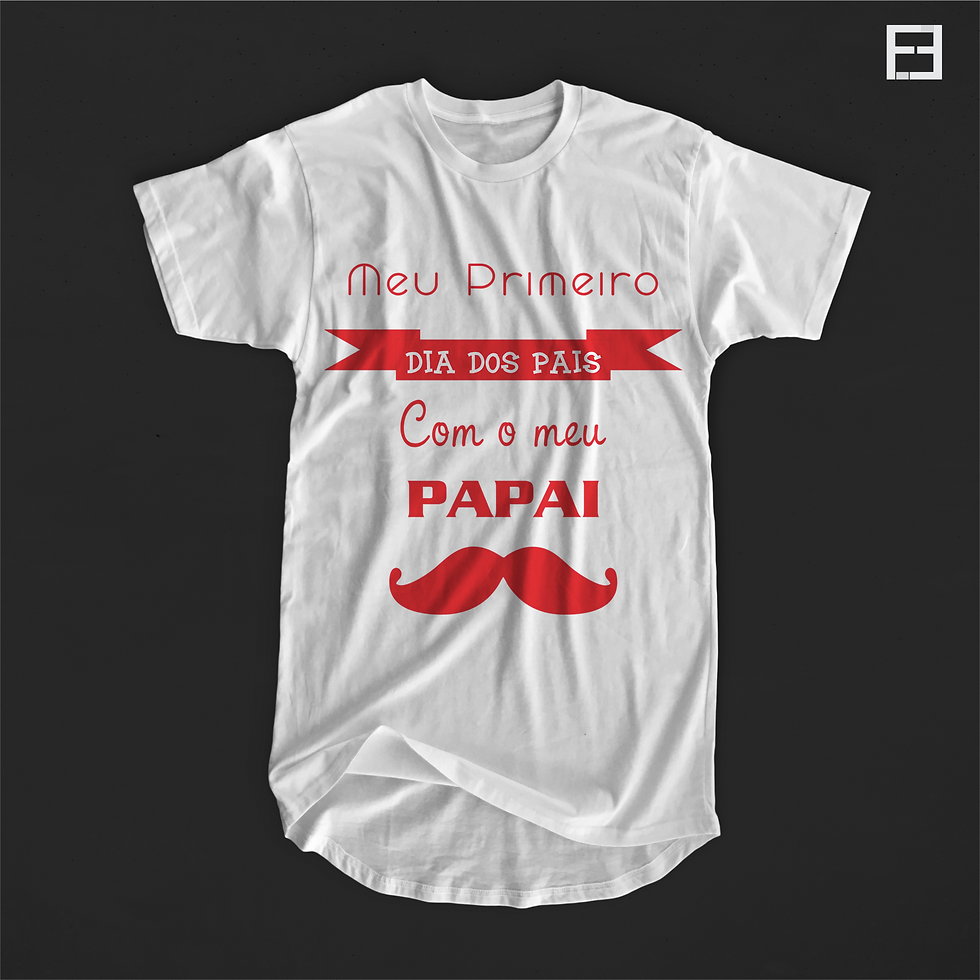 Miniatura: Camisa Algodão - Serigrafia - Branca