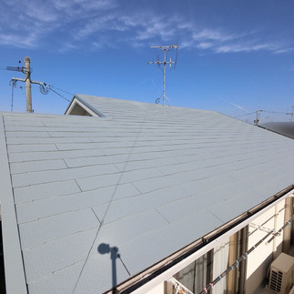 屋根塗装工事　施工後