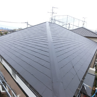 屋根塗装工事　施工後