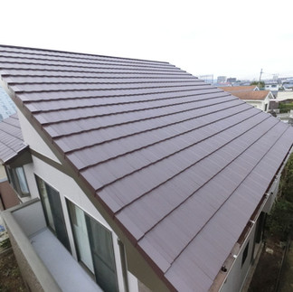 屋根塗装工事　施工後