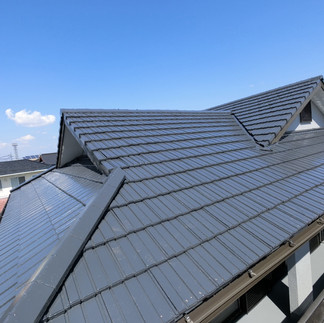 屋根塗装工事　施工後