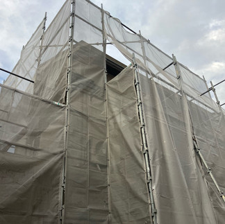 足場工事　足場仮設