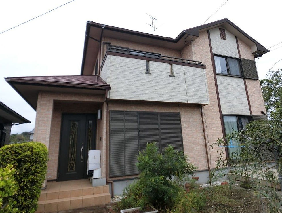 菊池郡菊陽町　外壁塗装工事、屋根補修工事　施工前写真